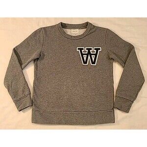 WOOD WOOD DOUBLE AA SWEATSHIRT PULLOVER SWEATER WOMEN UNISEX SMALL Grunge Street